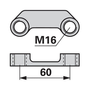 Bügelmutter M16 x1,5 – Schrauben Ersatzteil