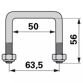 Bügelschraube - M12 – Schrauben Ersatzteil