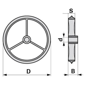 Cambrigering 510 mm – Egge Ersatzteil