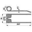 Pick-Up Zinke 807297.2 zu Claas – Zinken Ersatzteil