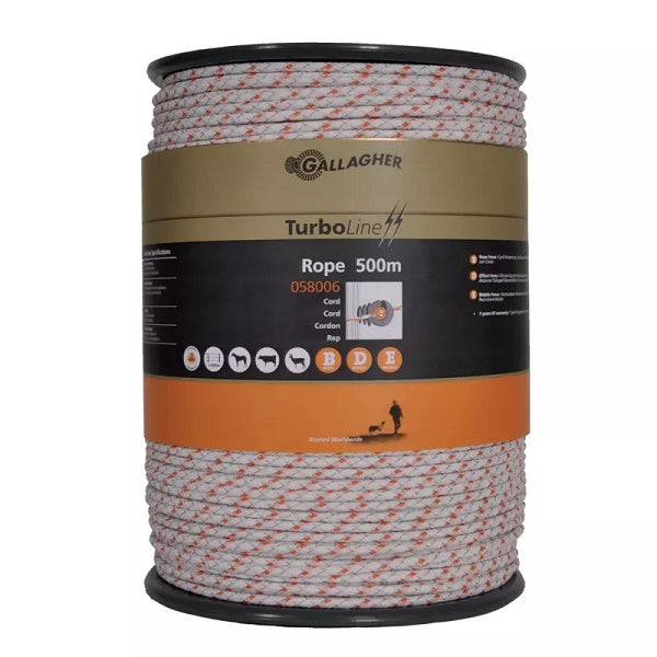 Cord 500 m - Turbo Line - Gallagher 058006 – Landtechnik Ersatzteil