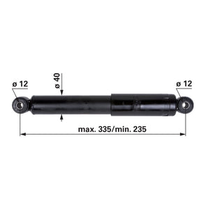 Dämpfer 04426629 zu Deutz – Deutz Kabine Ersatzteil