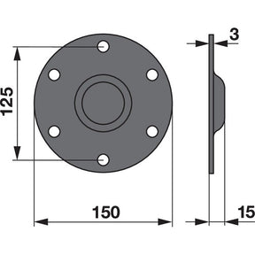 Deckel 16501229 zu Deutz-Fahr Trommelmäher – Deutz Ersatzteile Ersatzteil