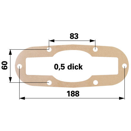 Deckeldichtung 6 Zoll – Deckeldichtungen Ersatzteil