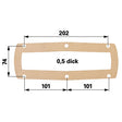 Deckeldichtung 8 Zoll – Gülletechnik Ersatzteil