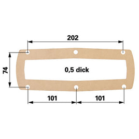 Deckeldichtung 8 Zoll – Gülletechnik Ersatzteil