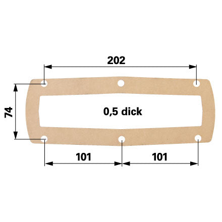 Deckeldichtung 8 Zoll – Gülletechnik Ersatzteil