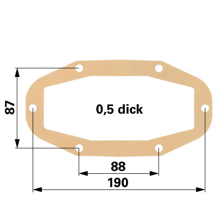 Deckeldichtung 6 Zoll – Deckeldichtungen Ersatzteil