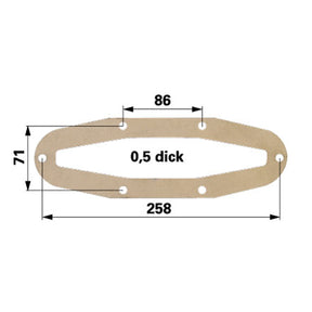 Deckeldichtung 8 Zoll – Deckeldichtungen Ersatzteil