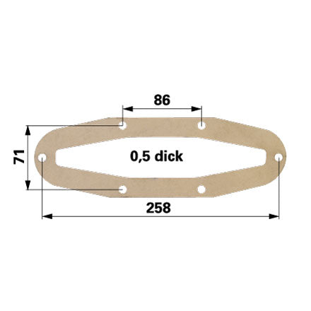 Deckeldichtung 8 Zoll – Deckeldichtungen Ersatzteil