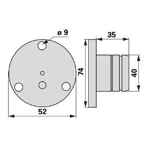 Gelenkbolzen VF16623538 zu Deutz-Fahr
