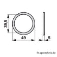 Dichtung 135651 - 171646 zu Fella Scheibenmäher – Dichtungen Ersatzteil