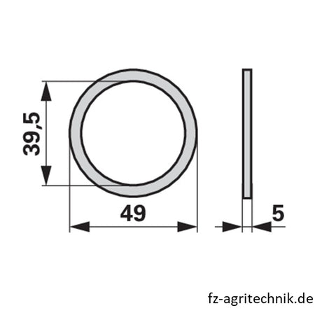 Dichtung 135651 - 171646 zu Fella Scheibenmäher – Dichtungen Ersatzteil