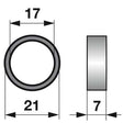 Mühle - Distanzring zu Skjold - Buchmann – Mühle Ersatzteil