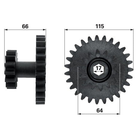 Doppelschwingrad Nordsten 7000 032380 – Landtechnik Ersatzteil