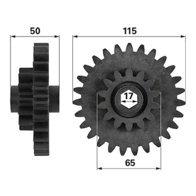 Doppelschwingrad Nordsten 7000 032381 – Landtechnik Ersatzteil