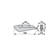 Drillschare anstelle von Accord 494266 – Drill Schare Ersatzteil