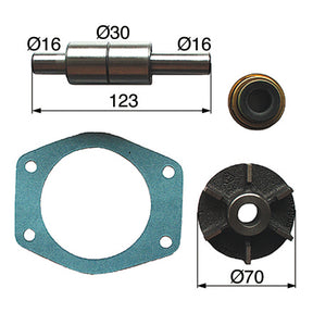 Reparatursatz E15829 zu Ford – Sonstiges für Traktormotor Ersatzteil