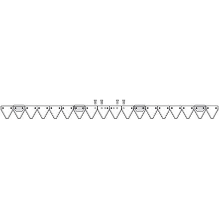 ESM Mähmesser 137 cm 257.0520 gezahnt – Balkenmäher Ersatzteil