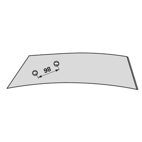 Einlegeblech links 930.75.010.0 zu Pöttinger-Landsberg – Pflug Ersatzteil