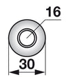 Esm Kugelspanner lose Dm 30 mm 324.2430 – Halter für Balkenmäher Ersatzteil