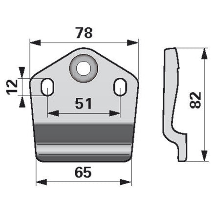 Esm Messerhalter 332.203 – Balkenmäher Ersatzteil