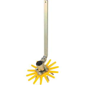 Fingerhackstern gelb mittelhart mit Stiel 250 mm – Sonstiges für Weinbau Ersatzteil