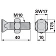 Fingerschraube M10x40 – Schrauben Ersatzteil