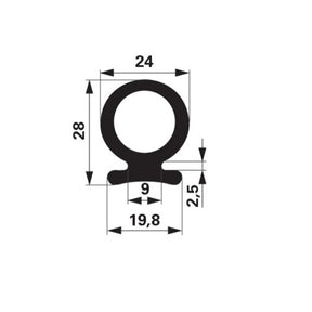 Fingerschutzprofil AD 24 mm – Sonstiges für Balkenmäher Ersatzteil