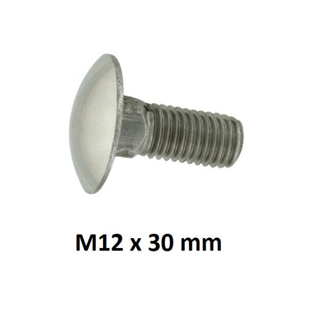 Flachrundschraube M12 x 30 mm - 108.231 zu Pöttinger – Schrauben Ersatzteil