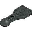 Flanschzugöse ZKK80 horizontal, 130 x 115 mm - Variante 1 – Anhängertechnik Ersatzteil