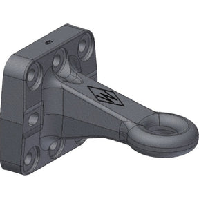 Flanschzugöse 145 x 145 mm, ID 50 mm, Hitchring starr – Anhängertechnik Ersatzteil