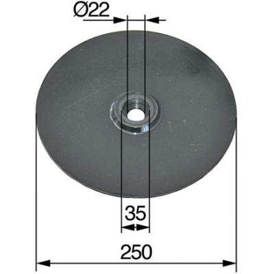 Flexscheibe aus Kunststoff AC495195 zu Accord – Drill Scheiben Ersatzteil