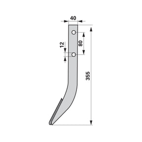 Fräshaken FK090040 zu Baselier – Fräsmesser Ersatzteil