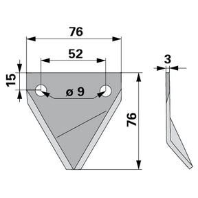 Mischwagen - Fräsmesser zu Marmix - Variante 2 – Fräsmesser Ersatzteil