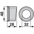 Walterscheid Führungshülse 8003723 oben gehärtet, 32 x 48 mm – Gelenkwelle Ersatzteil