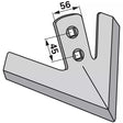 Gänsefußschar - Arbeitsbreite 245 mm – Grubber Ersatzteil