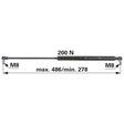 Gasdruckfeder 3548042M91 Mc Cormick – Traktor Gasdruckfedern Ersatzteil