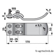 Gleitsohle ESM 2380060 - 238.0010 – Balkenmäher Ersatzteil