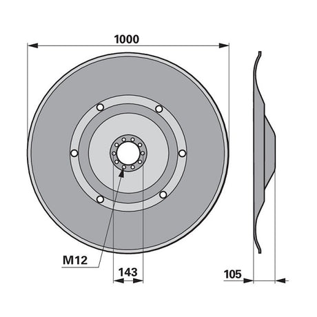 Gleitteller 06580818 zu Deutz-Fahr Trommelmäher – Deutz Ersatzteile Ersatzteil