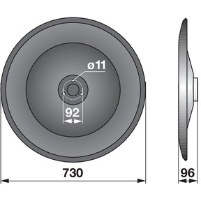 Gleitteller GT0332K0 zu Vicon-PZ Trommelmäher – Halter für Trommelmähwerk Ersatzteil