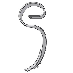 Großfederzinke - komplett - 760x70 mm – Grubber Zinken Ersatzteil