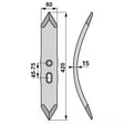 Grubberschar - Arbeitsbreite 60 mm – Grubber Ersatzteil