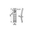 Grubberschar - Hartmetall - Arbeitsbreite 50 mm – Grubber Schare Ersatzteil