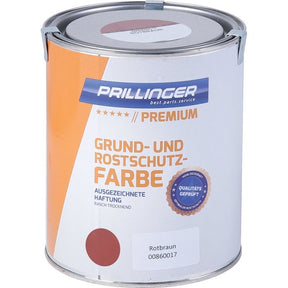 Grund- und Rostschutzfarbe, Rotbraun, 1 kg – Lack für Traktor Ersatzteil