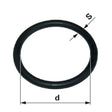 Gummidichtring 8 Zoll Italienisches System – Dichtringe Italienisch Ersatzteil