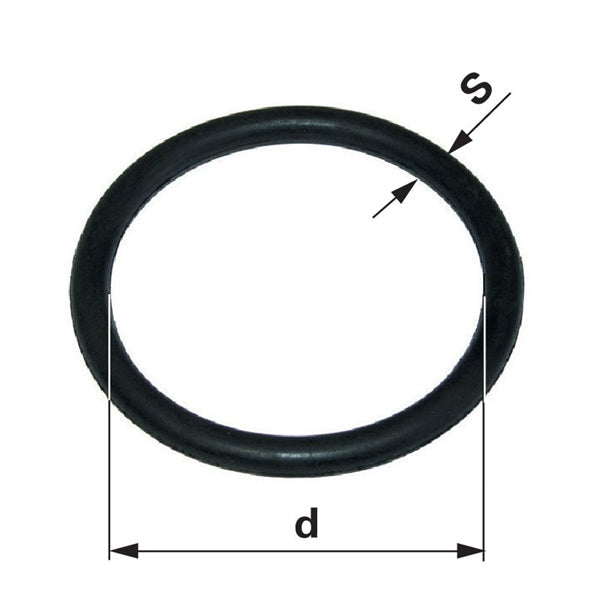 Gummidichtring 8 Zoll Italienisches System – Dichtringe Italienisch Ersatzteil