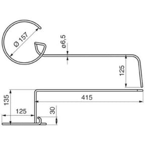 Hackstriegelzinke links 3.5103.0018.0 zu Lely – Saattechnik Ersatzteil
