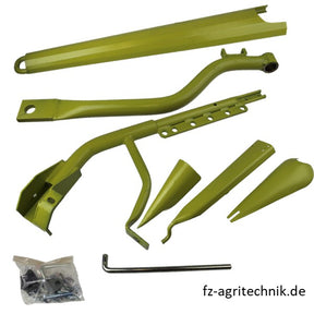 Halmteiler 5175790 - 6264570 rechts komplett zu Claas Mähdrescher – Mähdrescher Ersatzteil