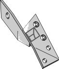 Halter für Wechselspitze - links 84289 zu Överum